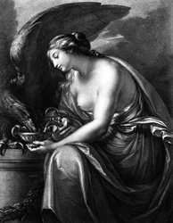 Hebe, gravert av Domenico Cunego