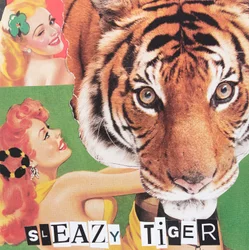 Sleazy Tiger, 2019 (kollasje)