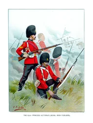 The 87th Princess Victorias Royal Irish Fusiliers, c1890.