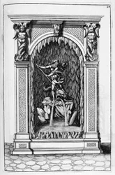 Fontene, grottedesign, 1664.