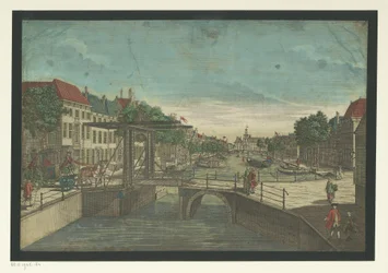 Utsikt over Bierkade i Haag