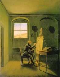 Caspar David Friedrich i studioet