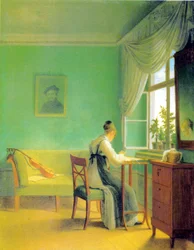 Broderikvinne