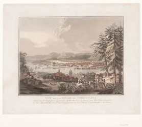 Utsikt over Kristiania by
