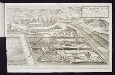 De nye hagene ved Cremsier, residensen til prins-biskopen, utgitt ca. 1700