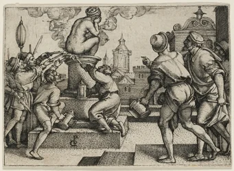 The Courtesan Punished, fra The Story of the Magician Virgil