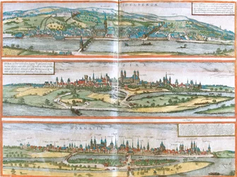 Heidelberg, Speyer, Worms, Tyskland