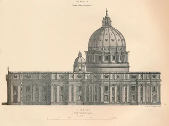 St. Peters - nordflankehøyde, 1889.