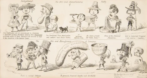 Den store utstillingen som skal komme, sannsynlige resultater av alle nasjoners industri i d..., 1850.