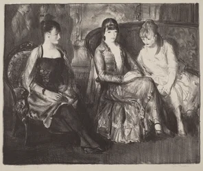 Elsie, Emma og Marjorie, andre stein