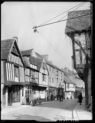 Friar Street, Worcester, Worcestershire, 1942.