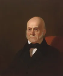 John Quincy Adams, ca. 1850, fra en original fra 1844.