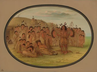 A Mandan Medicine Man, 18611869.