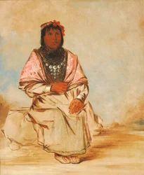 A Seminole Woman, 1838.