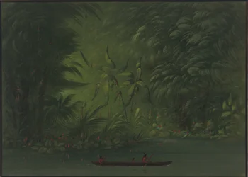 Inngang til en lagune, kysten av Amazonas, 18541869.