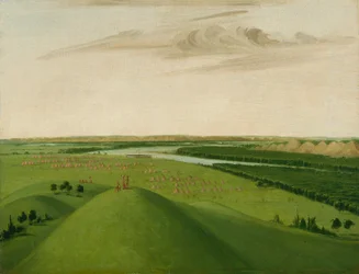 Fort Union, munningen av Yellowstone-elven, 3200 kilometer over St. Louis