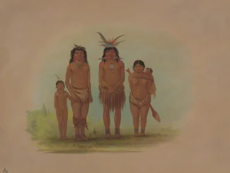 Fire Sepibo-indianere, 18541869.
