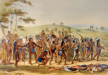 Game of the Arrow (farge litho)