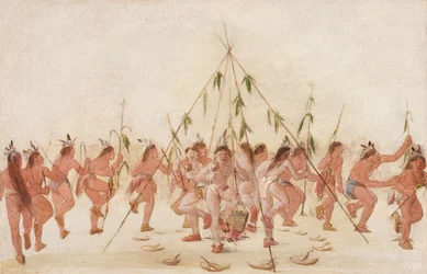 Grønn maisdans, Hidatsa