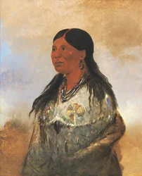 Hón-je-a-pút-o, bjørnefangerens kone, 1832.