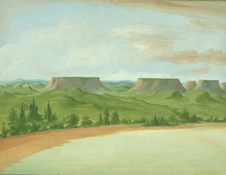 Square Hills, 1200 Miles ovenfor St. Louis, 1832.