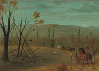 Cheyenne-brødrene vender tilbake fra sin høstjakt, 18611869.