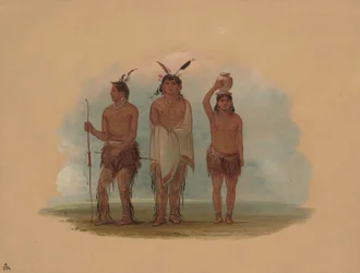 Tre Walla Walla-indianere, 18551869.