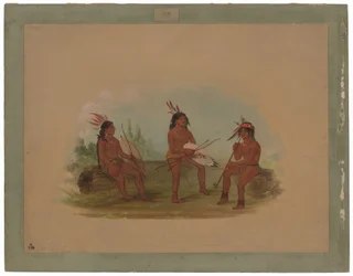 Tre unge Chinook-menn
