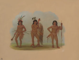 Tre Zurumati-indianere, 18541869.