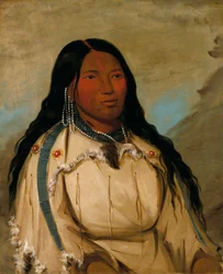 Tow-ée-and-wet, en Cree-kvinne