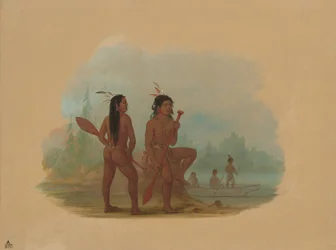 To unge Hyda-menn, 18551869.