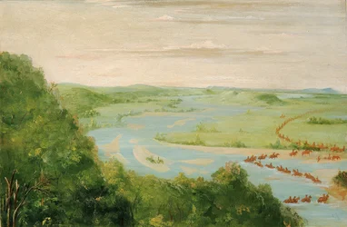 Utsikt over den kanadiske elven, Dragoons Crossing