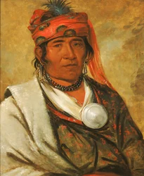Ye-hów-lo-gee, The Cloud, a Chief, 1838.