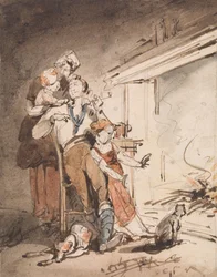 En sjømann og hans familie