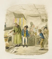 Illustrasjon til «Oliver Twist»
