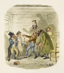 Illustrasjon til «Oliver Twist»
