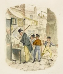 Illustrasjon til «Oliver Twist»