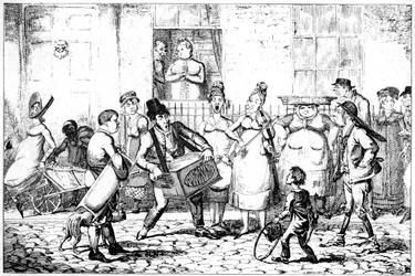 Savoyardene, 1818.