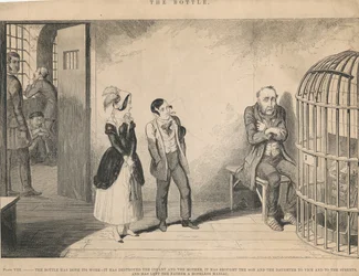 Plate VIII, Flasken har gjort sitt arbeid
