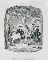 Scene ved Vauxhall, fra 