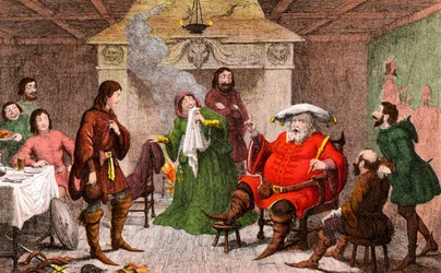 Scene fra Henrik IV skrevet av Shakespeare (chomo)