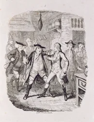 Squire Western Seizing Jones at Upton, fra 