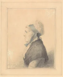 Portrett av en eldre dame