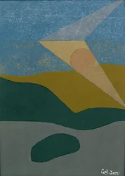 Uten tittel, 2000 (olje på kort)