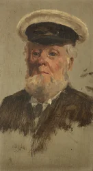 Portrett av G. Singleton, 6., ca. 1920 (olje på panel)