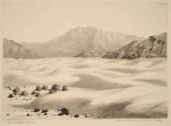 Sanddyner nær Palm Springs, California, nr. 2