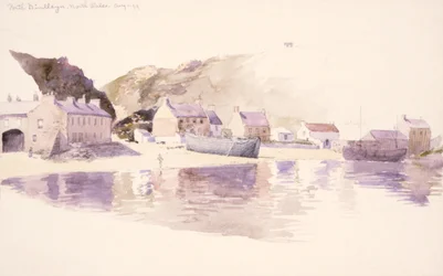 Porth Dinlleyn, Nord-Wales, 1899.