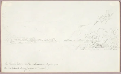 Rhinen nedenfor St. Goarshausen