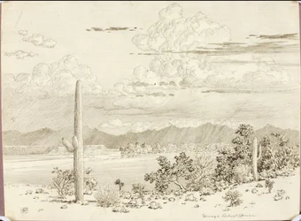 Uten tittel (overføringstegning for Verde River, Apache-reservatet, Arizona)