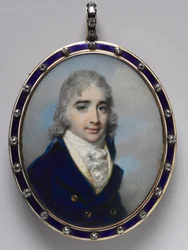 Portrett av en mann, ca. 1800.